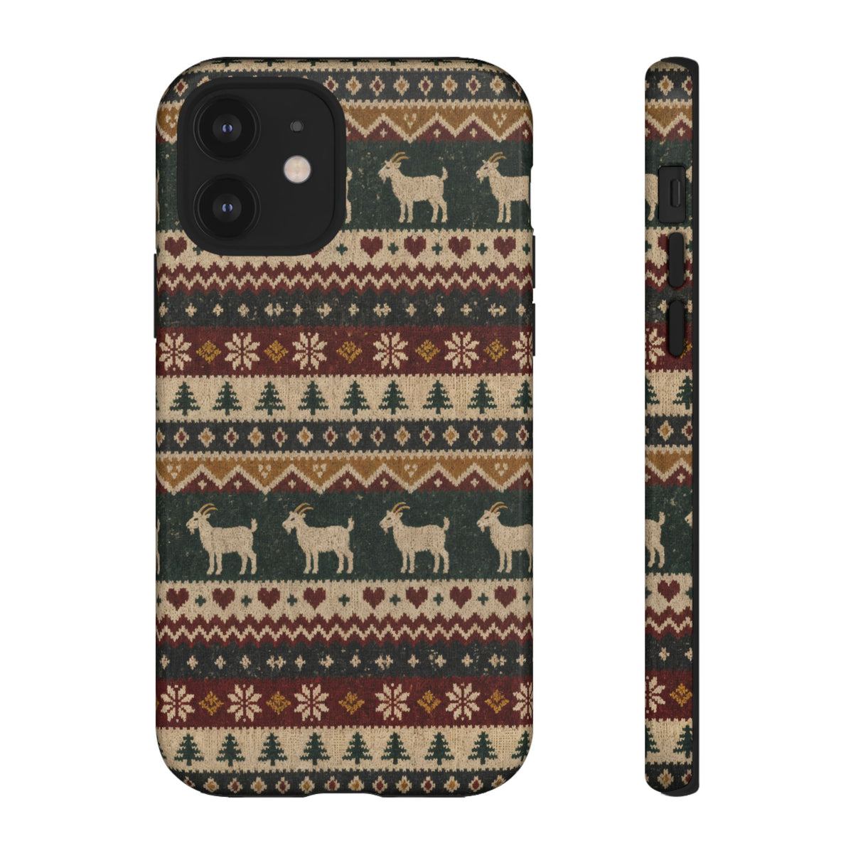 Fair Isle Goats Tough Case