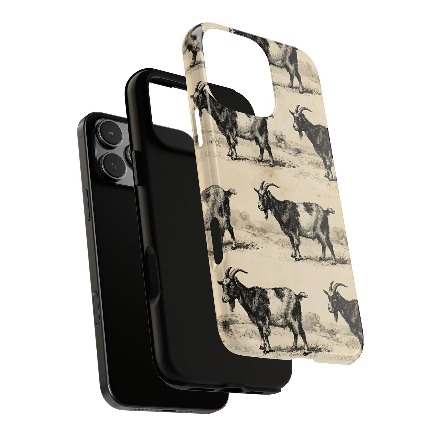 Vintage Goats Tough Case