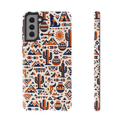 Southwest Tribal Orange Tough Case