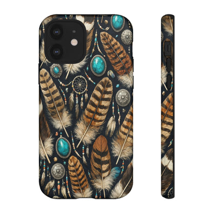 Southwest Feather Tough Case