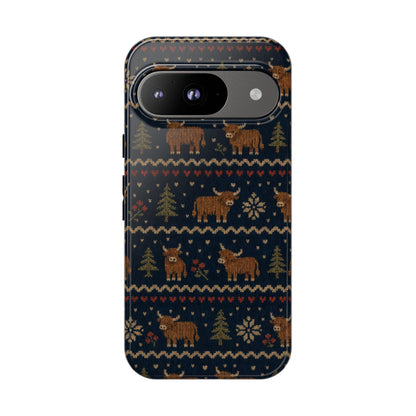 Highland Cow Sweater Tough Case