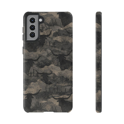 Camo Longhorns Tough Case