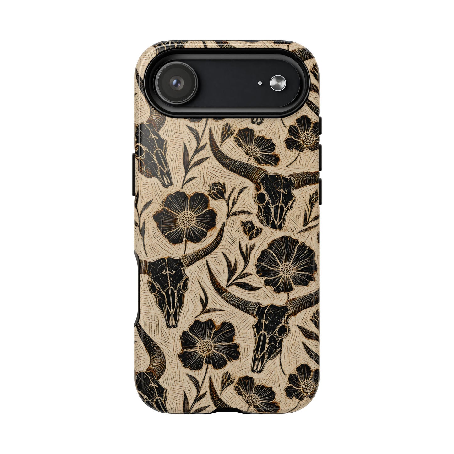 Carved Skulls Magnetic Case