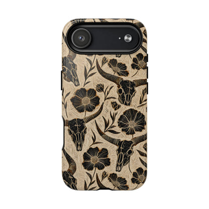 Carved Skulls Magnetic Case