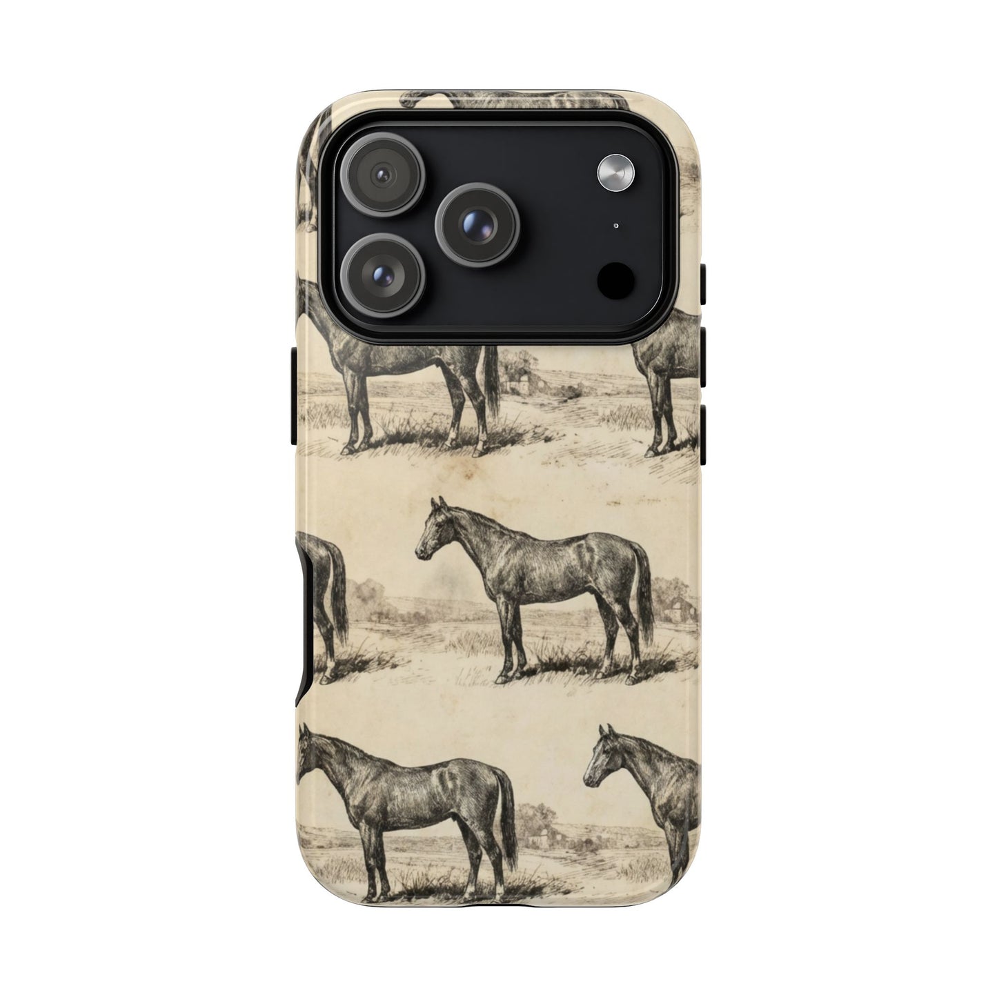 Vintage Horses Tough Case