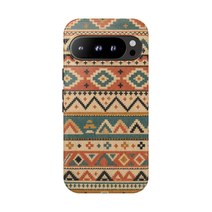 Stacked Aztec Tough Case