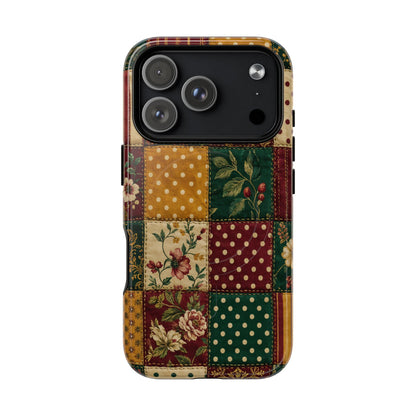 Jewel Tone Patchwork Magnetic Case