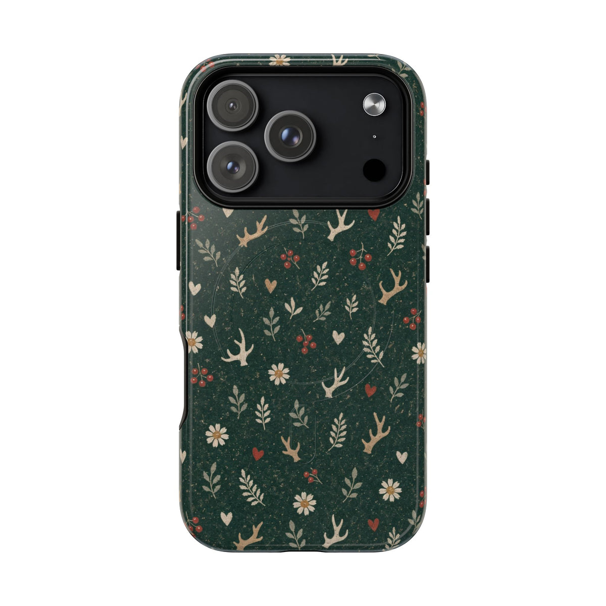 Antler Daisies Evergreen Magnetic Case