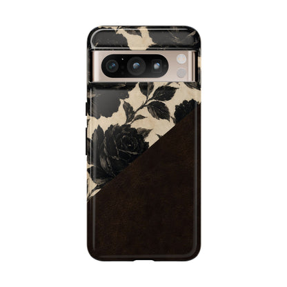 Rose Leather Tough Case