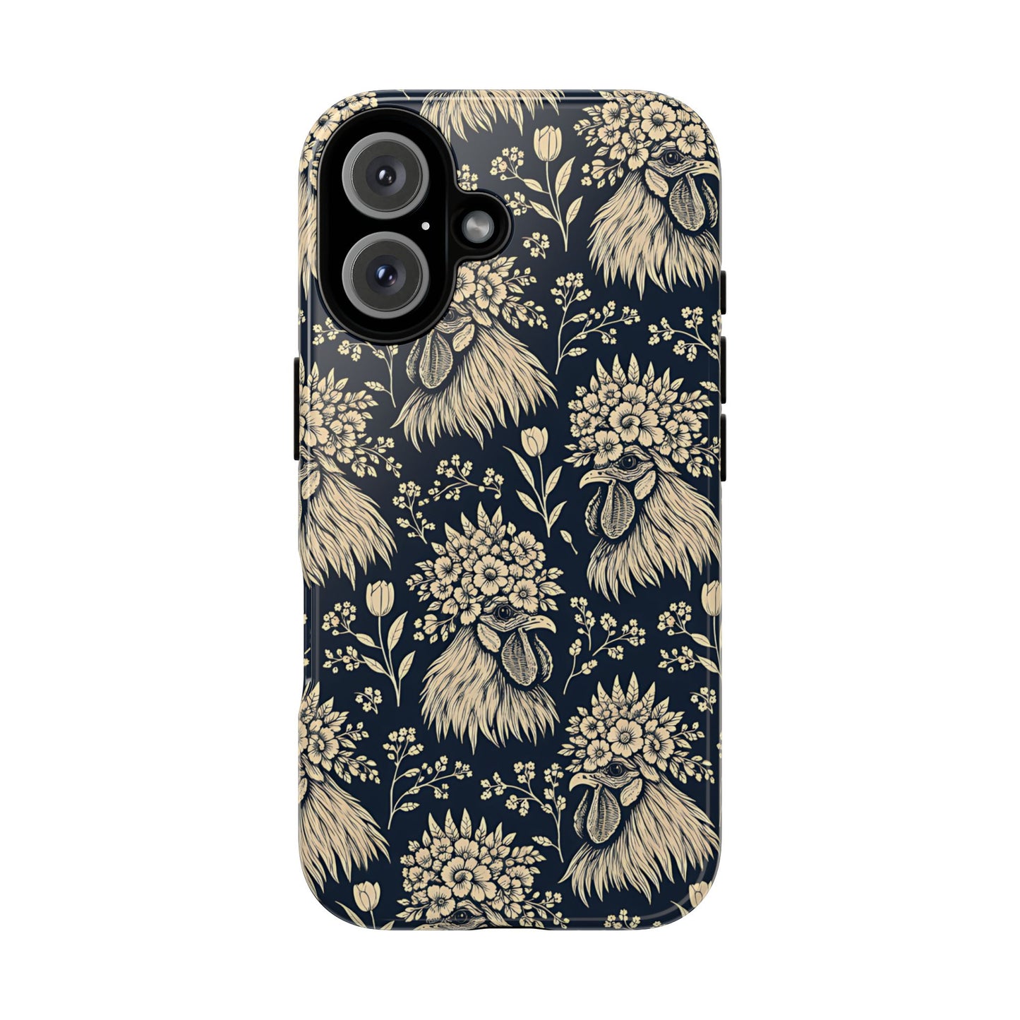 Floral Rooster Tough Case