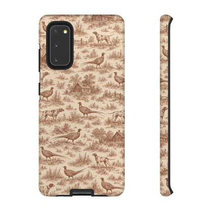 Pheasant Toile Tough Case