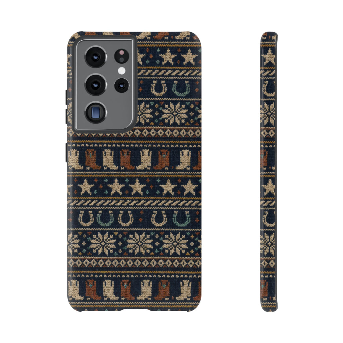 Fair Isle Boots Tough Case