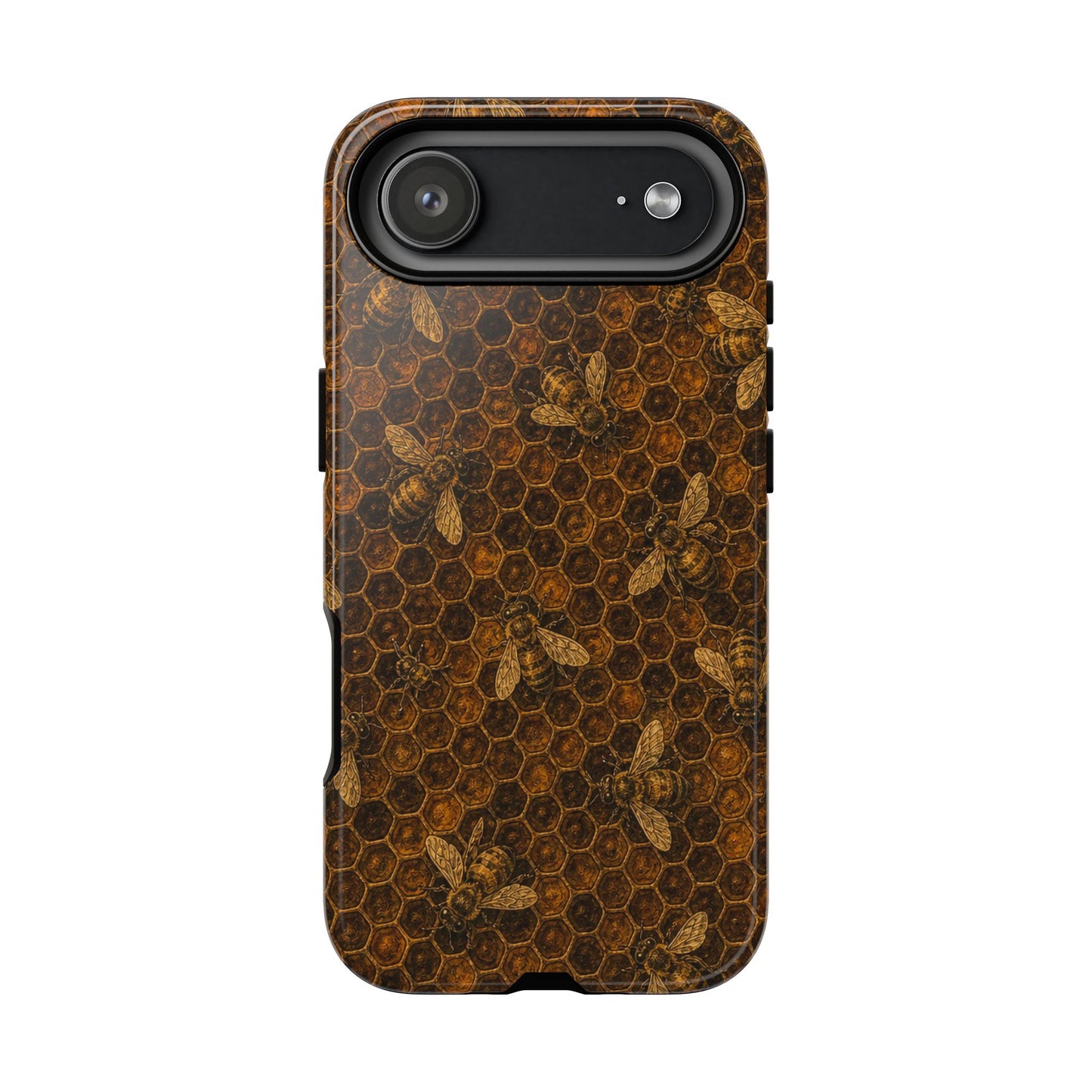 Golden Honeycomb Tough Case