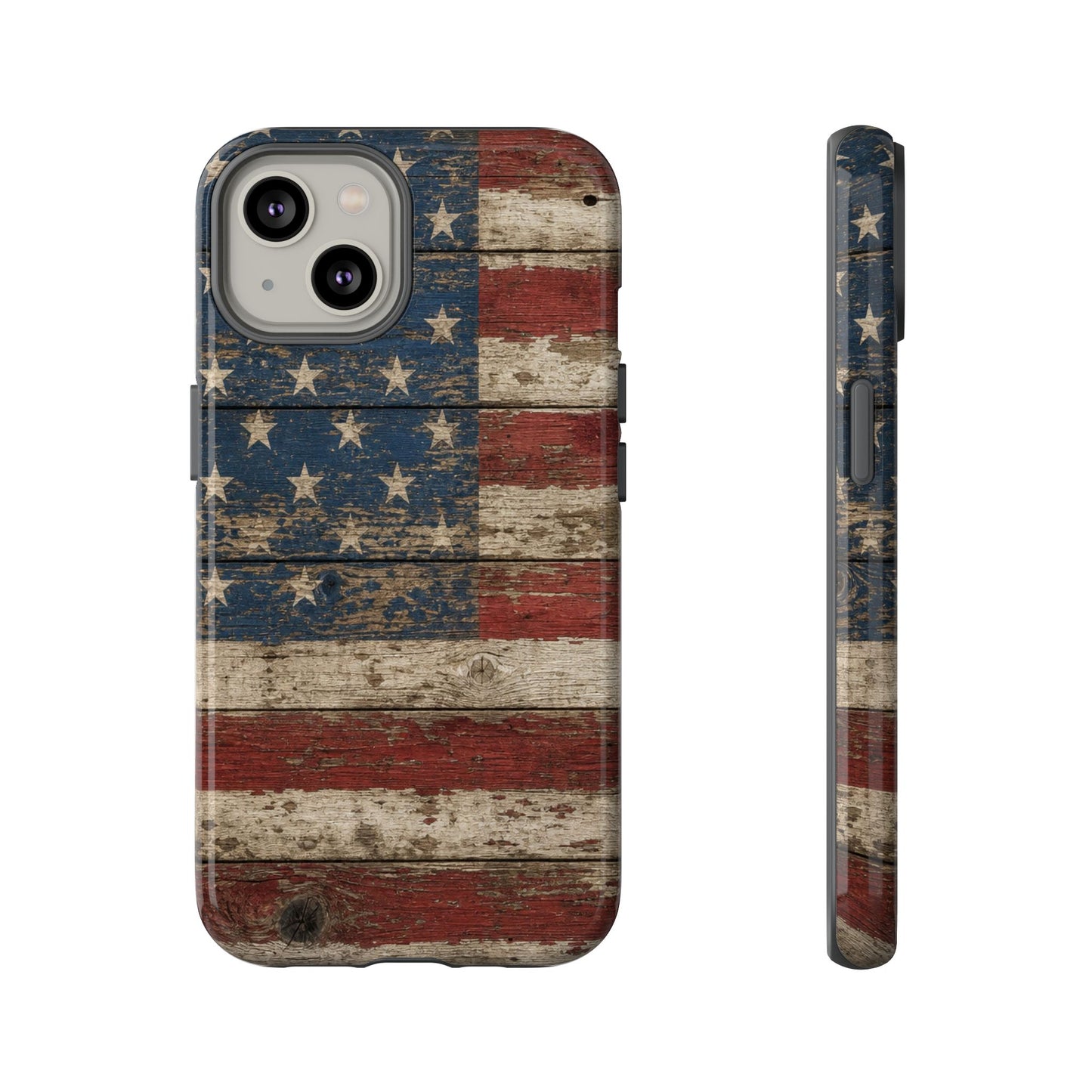 Barnwood Flag Tough Case