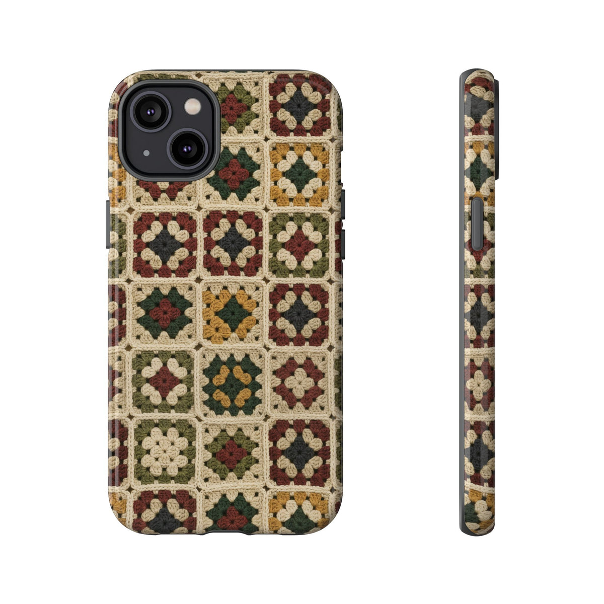 Christmas Granny Square Tough Case