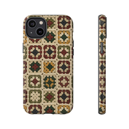 Christmas Granny Square Tough Case