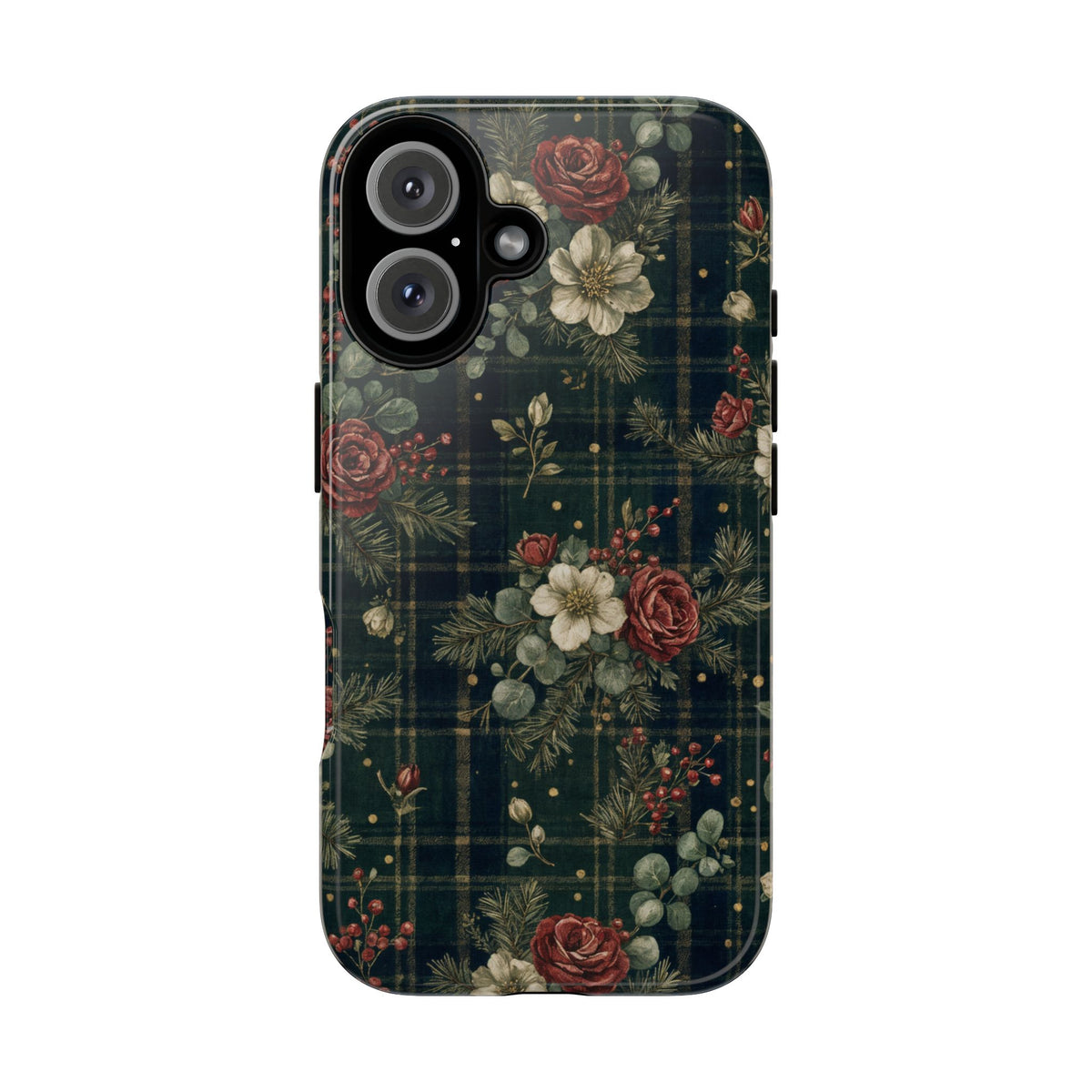 Tartan Roses Tough Case