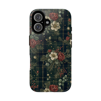 Tartan Roses Tough Case