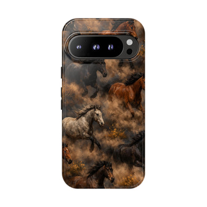 Running Horses Tough Case