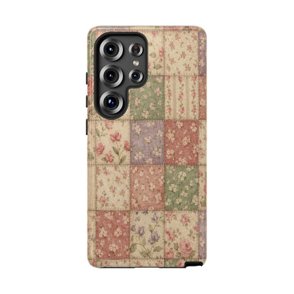Pink Patchwork Tough Case
