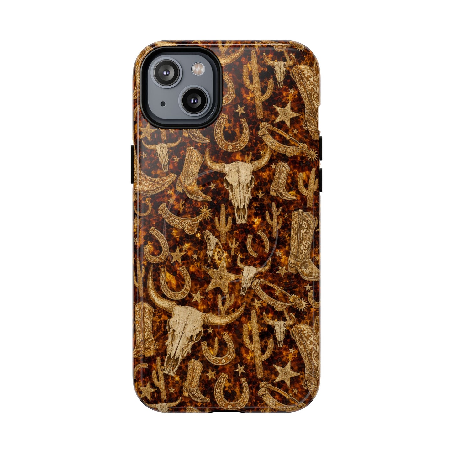 Western Tortoiseshell Magnetic Case