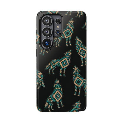 Turquoise Wolf Tough Case