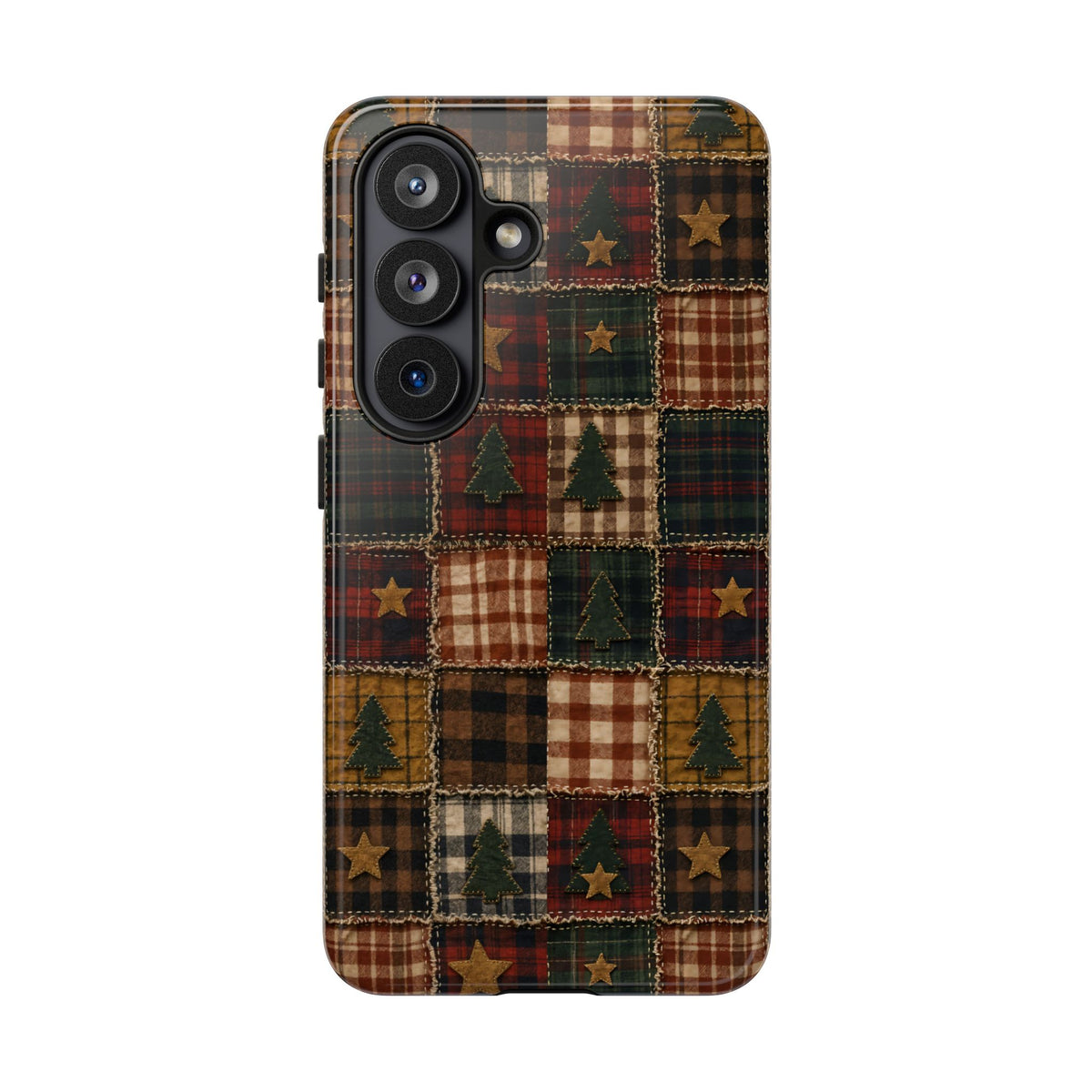 Christmas Rag Quilt Tough Case