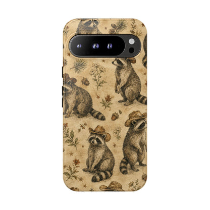 Painted Raccoon Tough Case