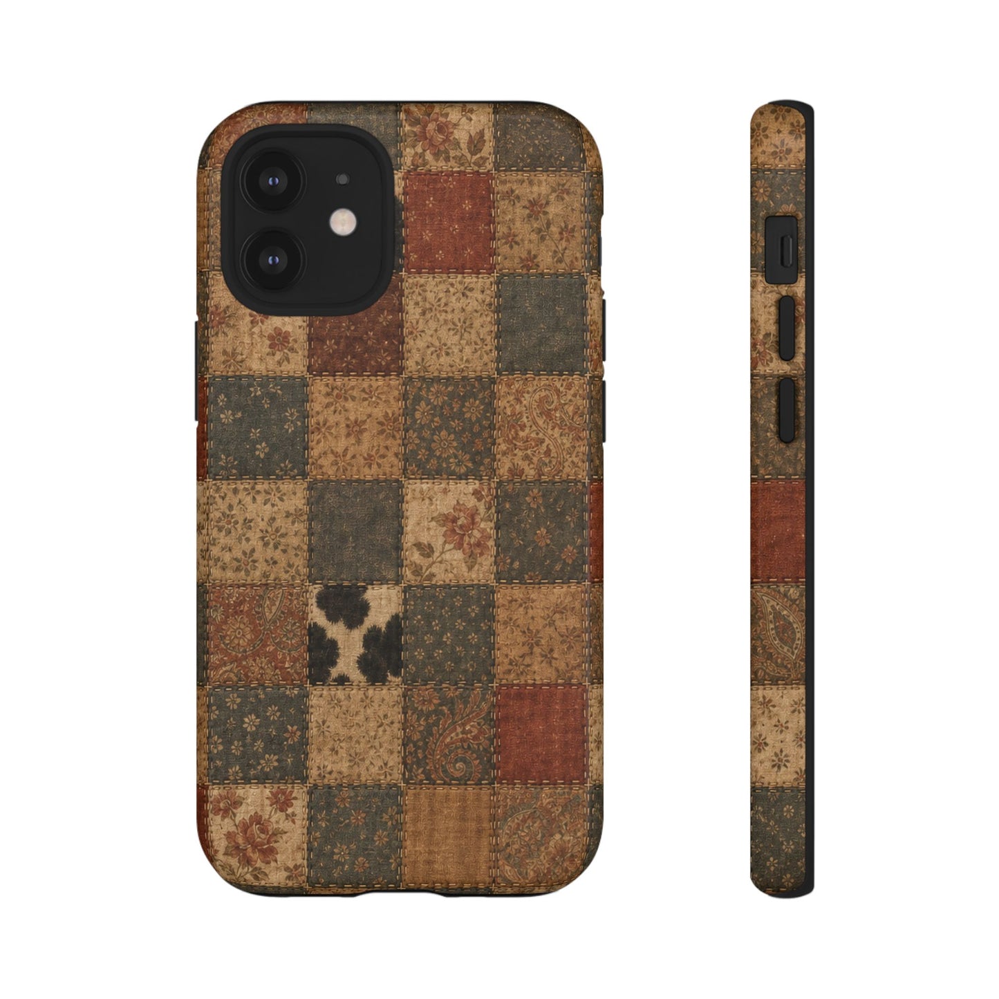 Rustic Patchwork Tough Case