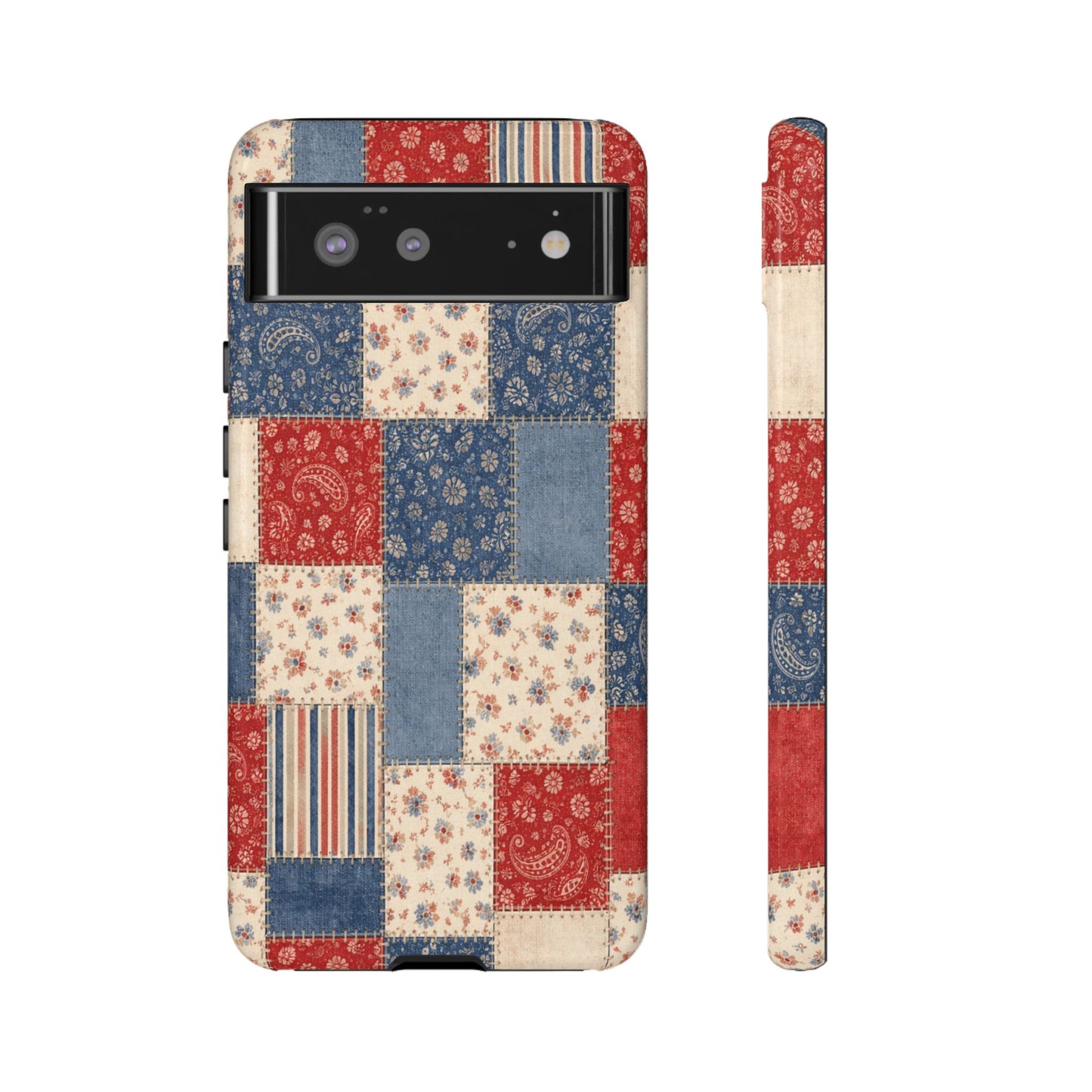 Patriotic Patchwork Tough Case