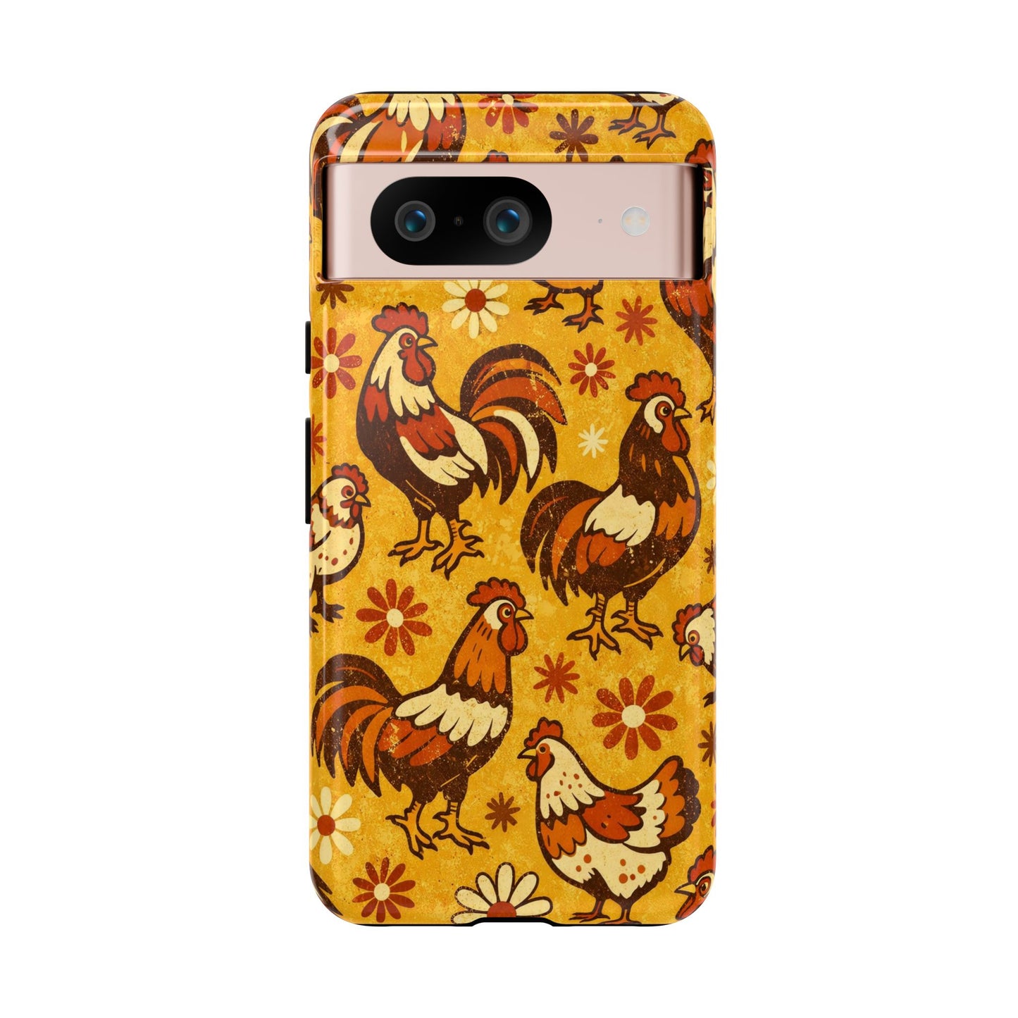 Retro Chickens Tough Case