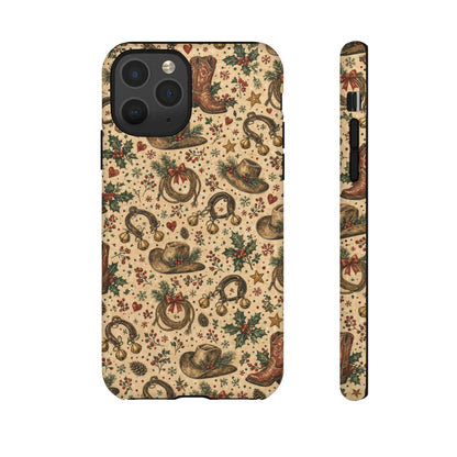 Cowboy Christmas Tough Case