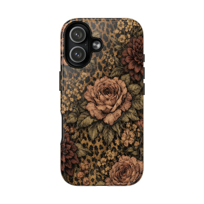 Leopard Bloom Magnetic Case