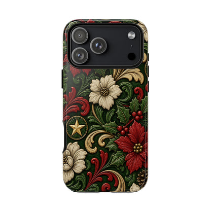 Tooled Christmas Stars Tough Case