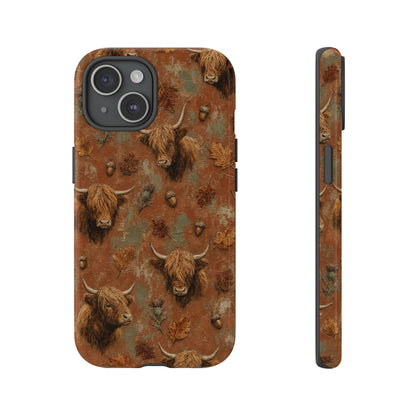 Autumn Highland Cow Tough Case