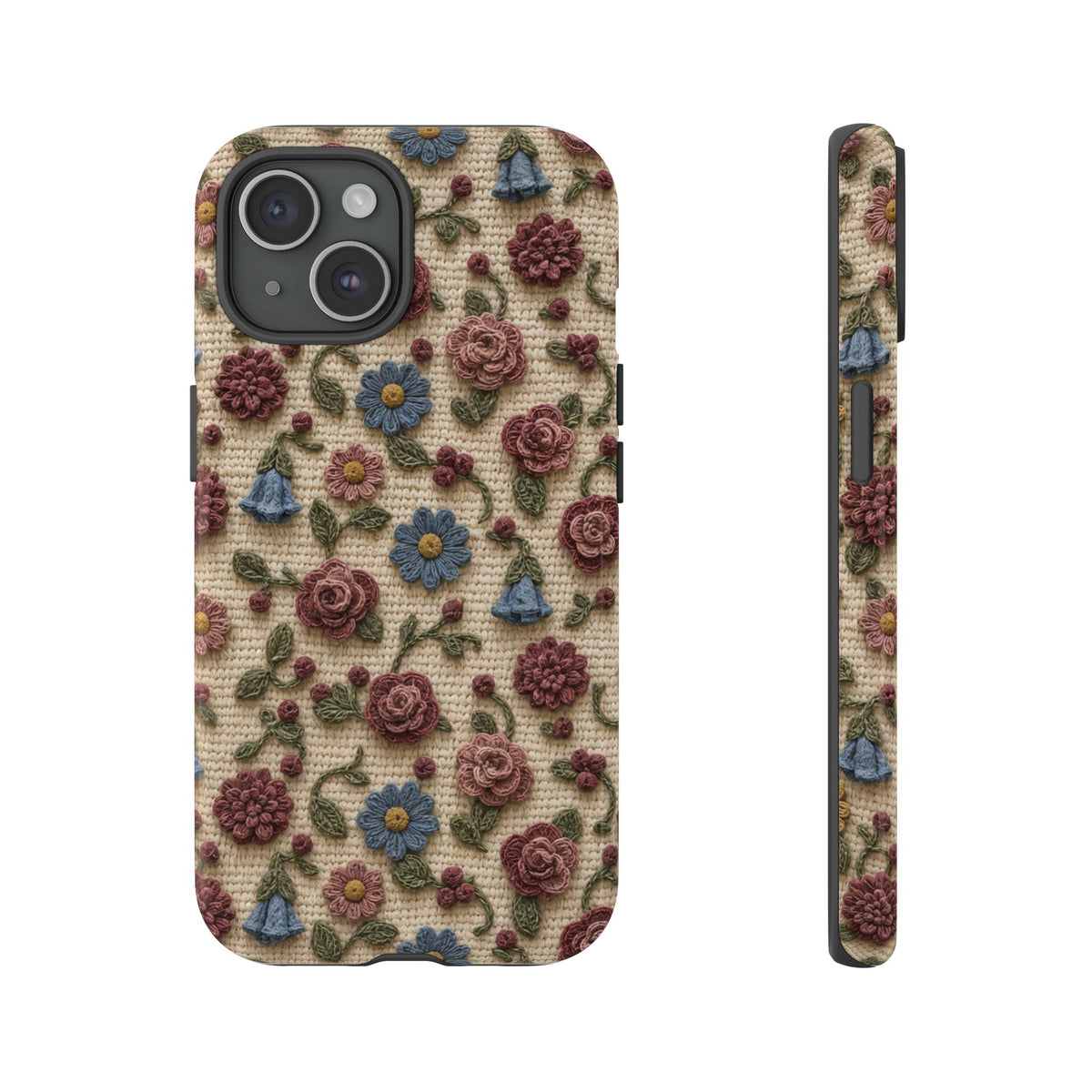 Crochet Flower Garden Tough Case