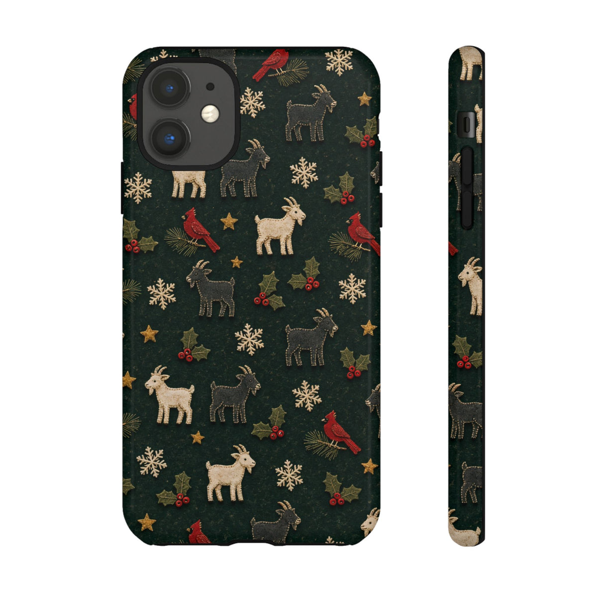 Felt Goats Cardinals Tough Case