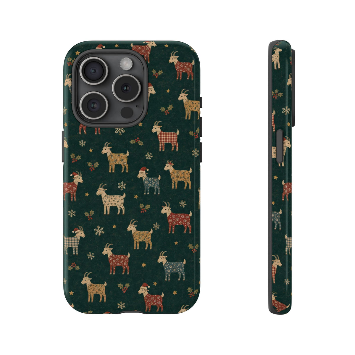 Yuletide Goats Tough Case