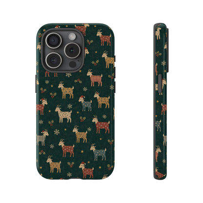 Yuletide Goats Tough Case