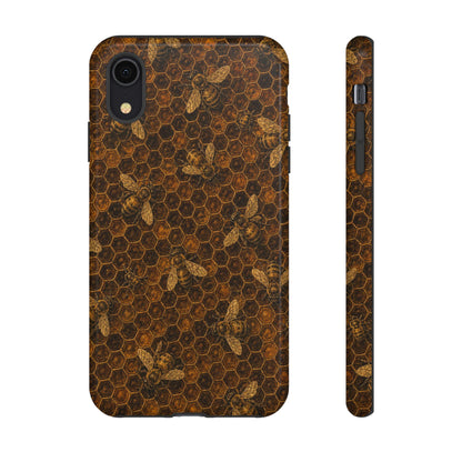 Golden Honeycomb Tough Case