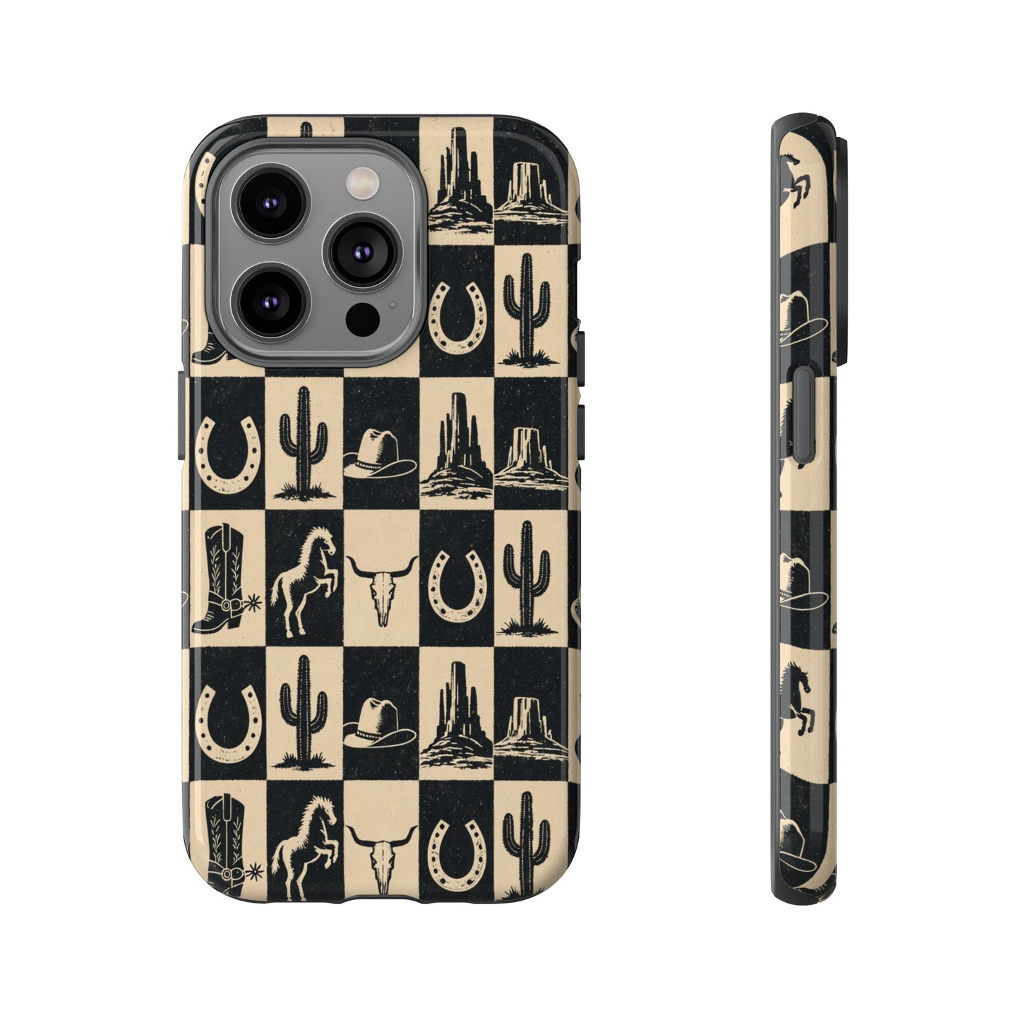 Western Checkerboard Tough Case