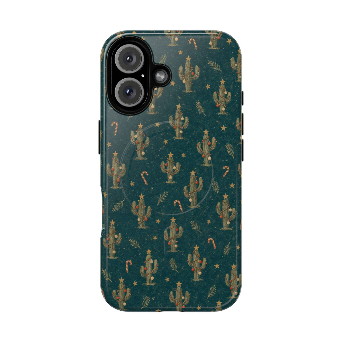 Cactus Tree Stars Magnetic Case