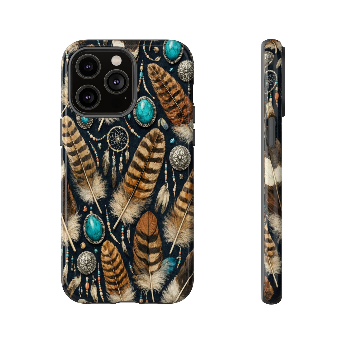 Southwest Feather Tough Case