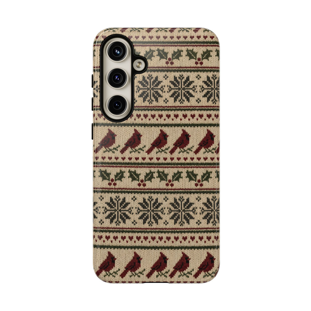 Fair Isle Cardinals Tough Case