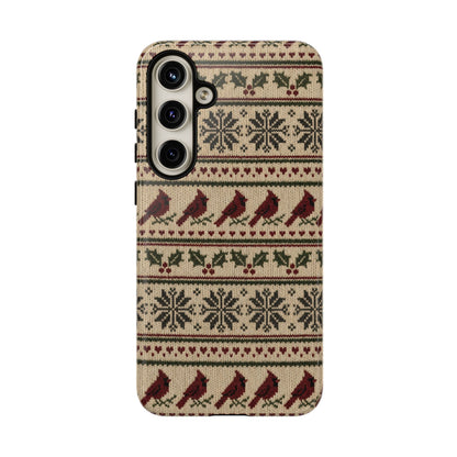 Fair Isle Cardinals Tough Case