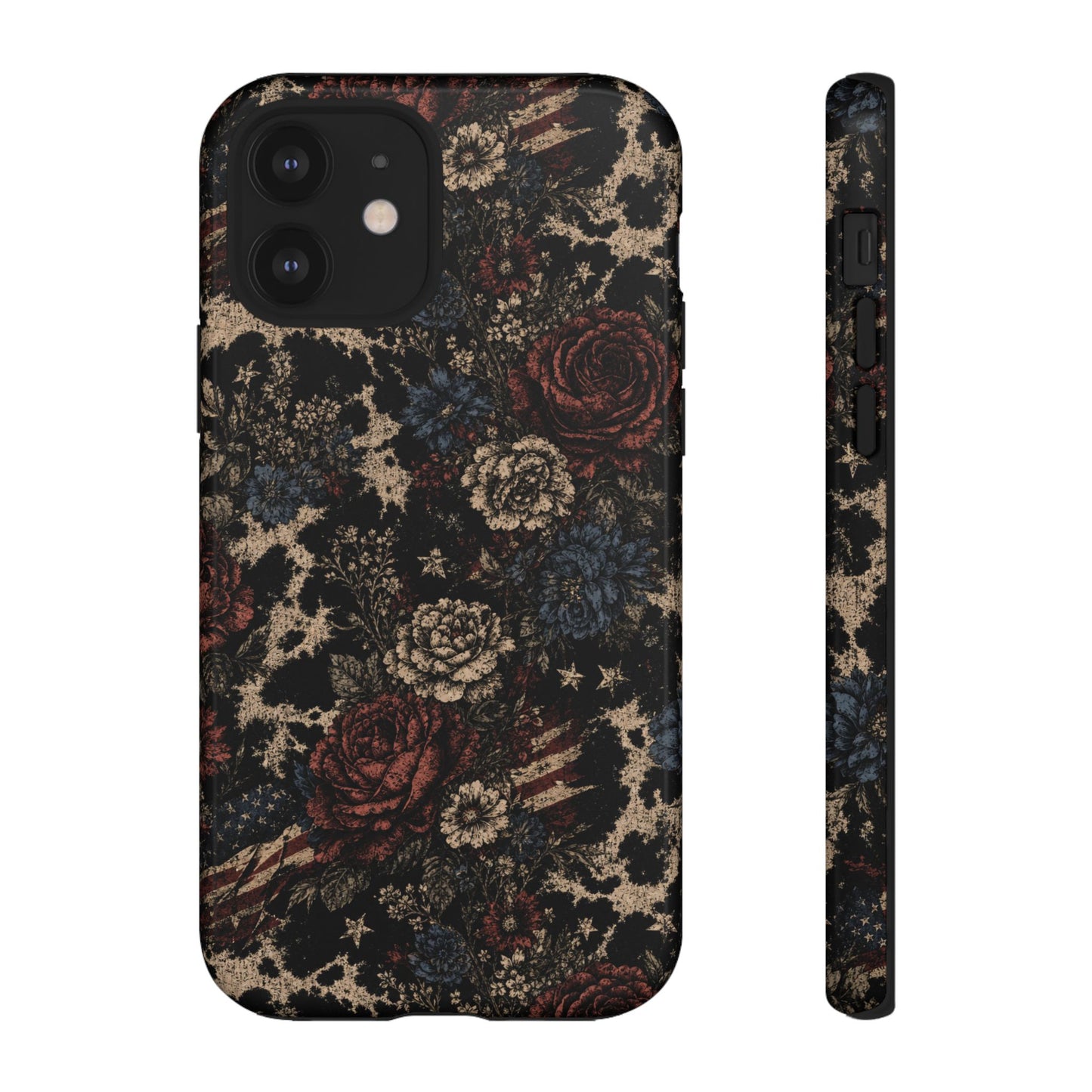USA Cowhide Bloom Tough Case