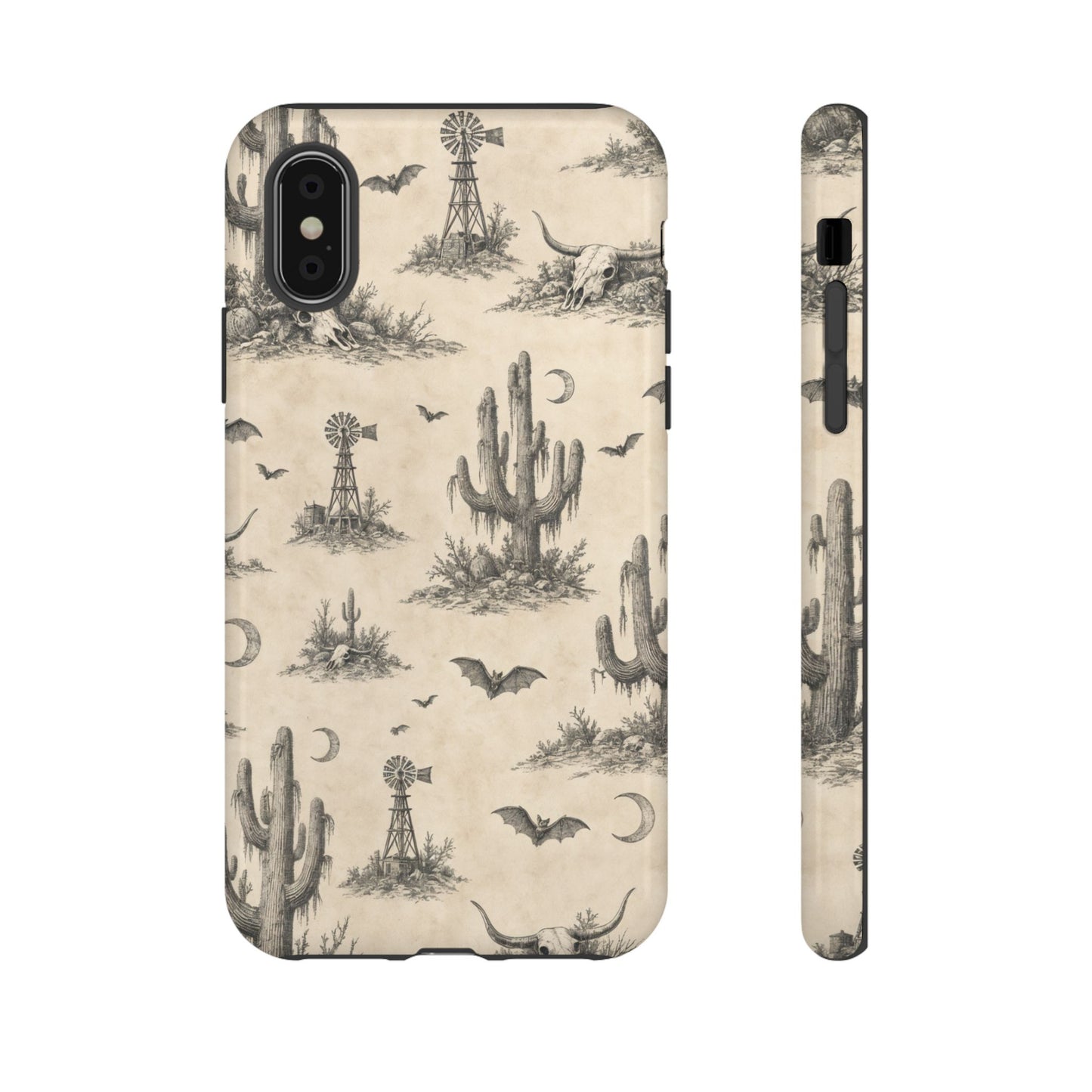 Spooky Desert Toile Tough Case