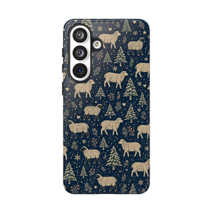 Snowy Sheep Tough Case