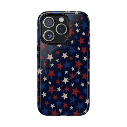 Patriotic Stars Magnetic Case