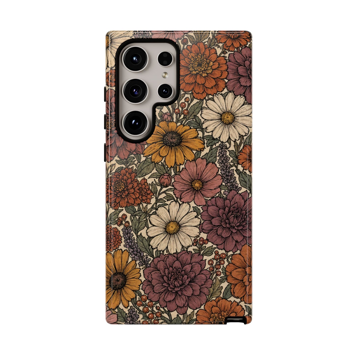 Inked Bouquet Tough Case